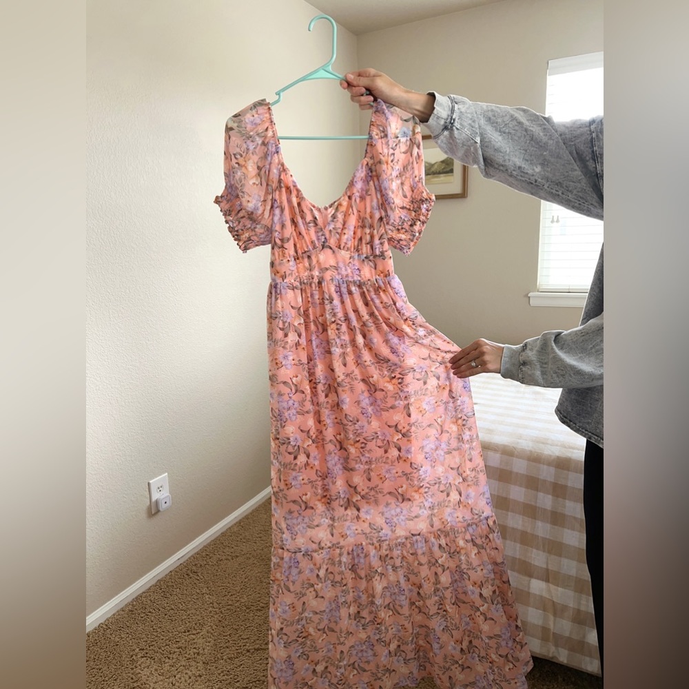 FLASH SALE ✨Pink Blush Maternity Dress
